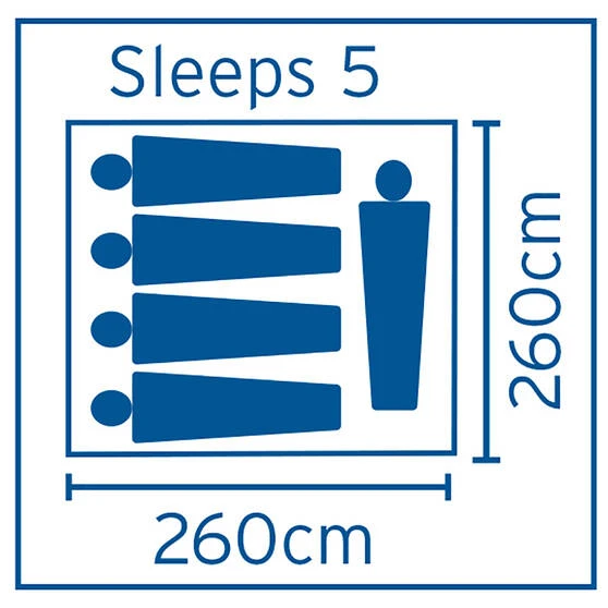 Oztent RV5 Touring Tent 5 Person 8 Oztent RV5 Touring Tent 5 Person - Image 6