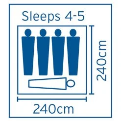 Oztent RV4 Touring Tent 4 Person -Skeeter Hawk Shop BCF 300027 05 hi res