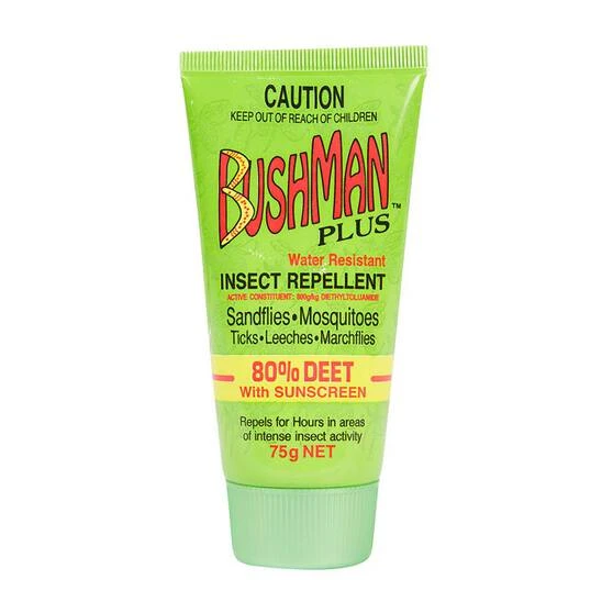 Bushman Dry Gel Insect Repellent With Sunscreen 75g 3 Bushman Dry Gel Insect Repellent With Sunscreen 75g