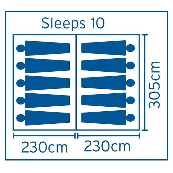 Wanderer Goliath II Dome Tent 10 Person 28 Wanderer Goliath II Dome Tent 10 Person - Image 26