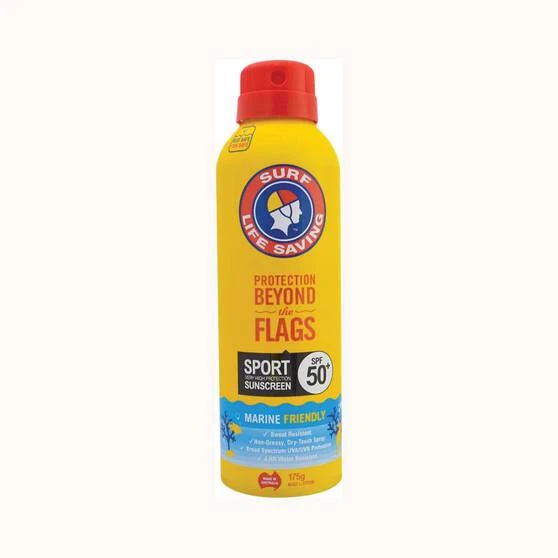 Surf Life Saving SPF50+ Sport Spray Sunscreen 175g 3 Surf Life Saving SPF50+ Sport Spray Sunscreen 175g