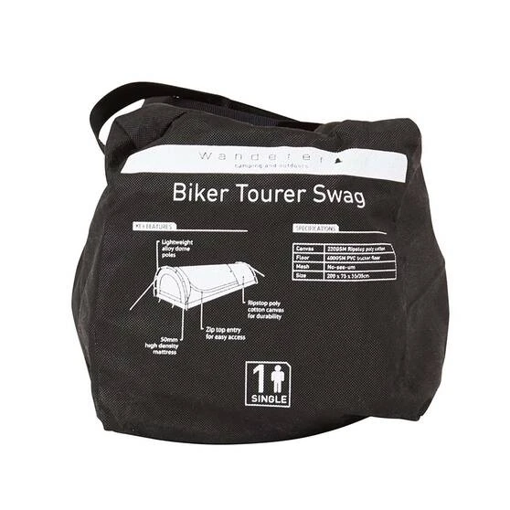 Wanderer Compact Tourer / Biker Single Swag With Carry Bag 14 Wanderer Compact Tourer / Biker Single Swag With Carry Bag - Image 12