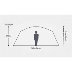 Wanderer Nightfall Dome Tent 10 Person -Skeeter Hawk Shop BCF 578130 07 hi res