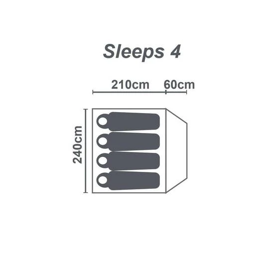 Wanderer Criterion 4 Person Instant Tent 3 Wanderer Criterion 4 Person Instant Tent