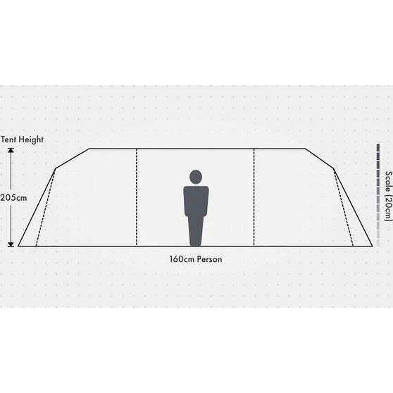 Wanderer Kalbarri Instant Tent 12 Person 4 Wanderer Kalbarri Instant Tent 12 Person - Image 2
