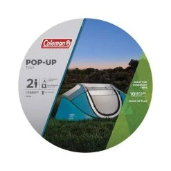 Coleman Pop Up 2 Person Tent -Skeeter Hawk Shop BCF 596833 02 hi res