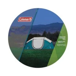 Coleman Pop Up 4 Person Tent -Skeeter Hawk Shop BCF 596834 02 hi res