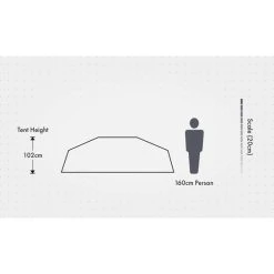 Coleman Pop Up 4 Person Tent -Skeeter Hawk Shop BCF 596834 04 hi res