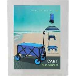 Wanderer Quad Fold Beach Cart 28 Wanderer Quad Fold Beach Cart -Skeeter Hawk Shop BCF 599462 12 hi res