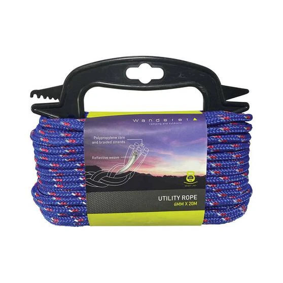 Wanderer Rope Reflective 6mmx20m 3 Wanderer Rope Reflective 6mmx20m