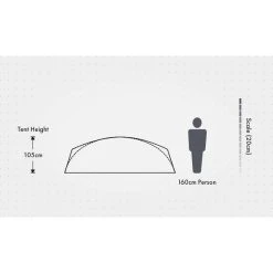 Outrak Treeline Hiking Tent 2 Person