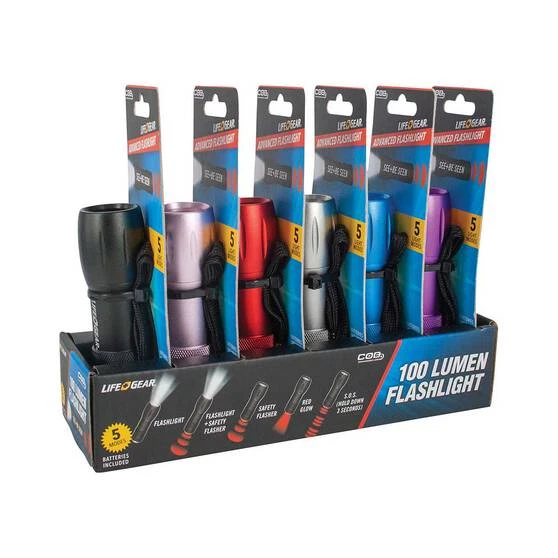 Life Gear 9 LED Aluminium Torch 3 Life Gear 9 LED Aluminium Torch