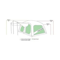 Zempire Pronto 10 V2 Inflatable Air Tent 28 Zempire Pronto 10 V2 Inflatable Air Tent -Skeeter Hawk Shop BCF 617450 06 hi res