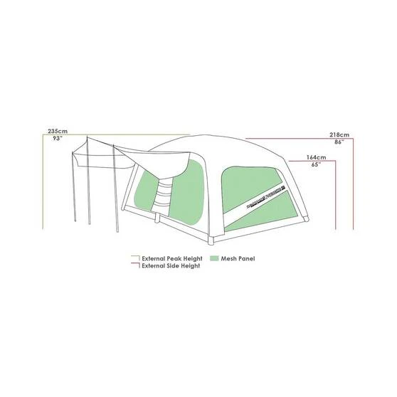 Zempire Pronto 10 V2 Inflatable Air Tent 9 Zempire Pronto 10 V2 Inflatable Air Tent - Image 7
