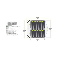 Zempire Pronto 10 V2 Inflatable Air Tent 29 Zempire Pronto 10 V2 Inflatable Air Tent -Skeeter Hawk Shop BCF 617450 07 hi res