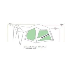 Zempire Pronto 5 V2 Inflatable Air Tent 25 Zempire Pronto 5 V2 Inflatable Air Tent -Skeeter Hawk Shop BCF 617451 06 hi res