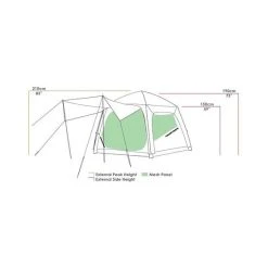 Zempire Pronto 4 V2 Inflatable Air Tent -Skeeter Hawk Shop BCF 617452 05 hi res