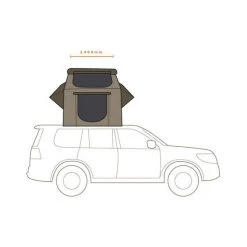 Darche Intrepidor 1400mm Roof Top Tent -Skeeter Hawk Shop BCF 632368 08 hi res