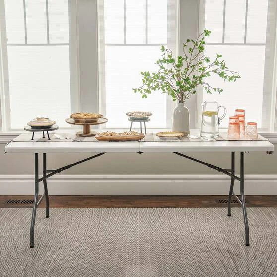 Peakform 6ft Centrefold Blow Mould Folding Table 8 Peakform 6ft Centrefold Blow Mould Folding Table - Image 6